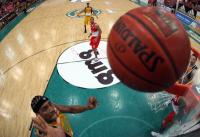 Basketball 1. Bundesliga  07/08  Walter Tigers Tuebingen  -  TBB Trier