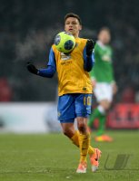 Fussball, 1. Bundesliga  Saison 2013/2014: SV Werder Bremen - Eintracht Braunschweig