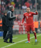 FUSSBALL INTERNATIONAL CHL VIERTELFINALE 12/13: FC Bayern Muenchen - Juventus Turin