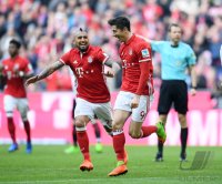 Fussball 1. Bundesliga Saison 2016/2017: FC Bayern Muenchen - Eintracht Frankfurt
