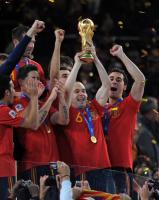 FUSSBALL WM 2010  FINALE:  Holland - Spanien