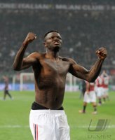 FUSSBALL INTERNATIONAL CHL ACHTELFINALE 12/13: JUBEL Sulley Muntari (AC Mailand)