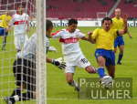 FUSSBALL UEFA Cup VfB Stuttgart - FK Ventspils  Spielszene