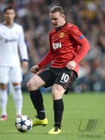 FUSSBALL INTERNATIONAL CHL ACHTELFINALE 12/13:  Wayne Rooney (Manchester United FC)