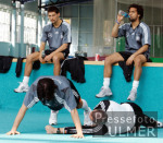 Fitnesstraining / Fitnesstest Nationalmannschaft in Frankfurt