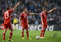 Fussball CHL  Saison 2013/2014: Manchester City - FC Bayern Muenchen