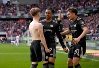 Fussball 1. Bundesliga  Saison  2025/2026  28. Spieltag SC Freiburg - FC Bayern Muenchen