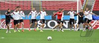 FUSSBALL WM 2014  Achtelfinale PK; Abschlusstraining Deutschland