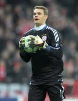 Fussball CHL  Saison 2011/2012:  Torwart Manuel Neuer (FC Bayern Muenchen)