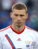 Fussball International Testspiel: Aleksei Berezutski (Russland)