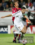 Fussball CHL, Leverkusen - Madrid, Zweikampf