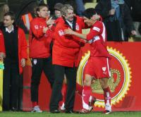 Fussball 1. Bundesliga:Alemannia Aachen - VfB Stuttgart