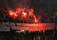 Fussball CHL  Saison 2011/2012: FC Bayern Muenchen mit Feuer