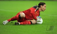 Fussball International EM 2012 - Testspiel :  Tim WIESE (Deutschland)