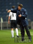Trainer Rehhagel an der Linie