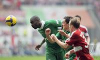 Fussball 1. Bundesliga: VfL Wolfsburg - FC Bayern Muenchen