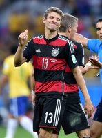 FUSSBALL WM 2014, HALBFINALE: Brasilien - Deutschland