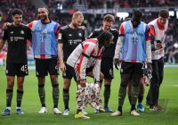 Fussball 1. Bundesliga  Saison  2025/2026  28. Spieltag SC Freiburg - FC Bayern Muenchen