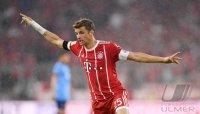 Fussball 1. Bundesliga Saison 17/18: FC Bayern Muenchen - Bayer 04 Leverkusen