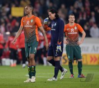 Fussball 1. Bundesliga  Saison 11/12: Enttaeuschung Werder Bremen