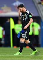 FUSSBALL WM 2018 Vorrunde Argentinien - Island