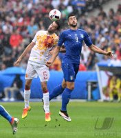 Fussball Europameisterschaft Achtelfinale 2016: Italien - Spanien