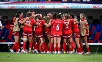 Fussball Frauen Euro 2025  Eroeffnungsspiel: Schweiz - Norwegen