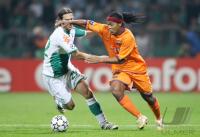Fussball, Champions League: Bremen - Barcelona