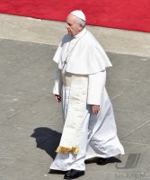 Rom Ostermesse 2016; Uebersicht Petersplatz