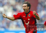 Fussball 1. Bundesliga: Schalke - Hannover, Jubel KRUPNIKOVIC