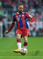 Fussball 1. Bundesliga Saison 14/15: Franck Ribery (FC Bayern Muenchen)
