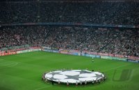 Fussball CHL  Saison 2011/2012:  Stadionuebersicht Allianz-Arena Muenchen