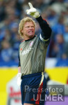 Fussball 1. Bundesliga: Schalke - Bayern, KAHN sauer