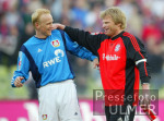 Fussball 1. Bundesliga: Bayern - Leverkusen, Kahn und Ramelow