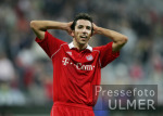 Fussball 1. Bundesliga  FC Bayern Muenchen JUBEL Makaay