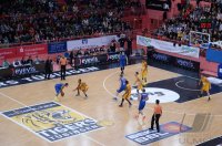 Basketball 1. Bundesliga 13/14:  Walter Tigers Tuebingen - Mitteldeutscher BC
