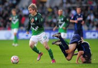 Fussball: 1. Bundesliga Saison 2010/2011: Bremen - Freiburg