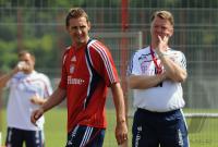 Fussball 1. Bundesliga: Training beim FC Bayern Muenchen