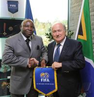 FUSSBALL International SAFA Praesident Nematandani