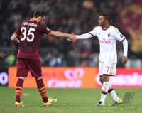 FUSSBALL SERIE A 2013/2014:  AS Rom - AC Mailand