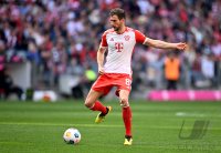 Fussball 1. Bundesliga 23/24: FC Bayern Muenchen - Eintracht Frankfurt