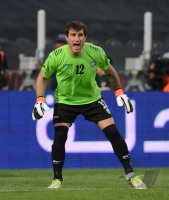 FUSSBALL INTERNATIONAL: Torwart Ignatiy NESTEROV (Usbekistan)