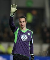 Fussball, 1. Bundesliga  Saison 2014/2015: VfL Wolfsburg - FC Bayern Muenchen