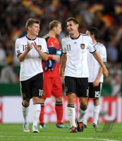 Fussball International  Testspiel:  Toni KROOS , Miroslav KLOSE (v. li., Deutschland)