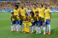 FUSSBALL WM 2014, HALBFINALE: Brasilien - Deutschland