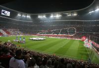 Fussball Champions League  Bayern Muenchen  - Mailand