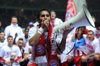 Fussball: DFB Pokal Finale: JUBEL Hamit Altintop (FCB)