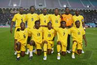 Fussball  International Mannschaftsbild  Ghana