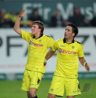 Fussball 1. Bundesliga  2010/2011:  1. FC Kaiserslautern - Borussia Dortmund