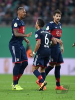 Fussball  DFB Pokal  2. Runde  Saison 17/18: RB Leipzig - FC Bayern Muenchen